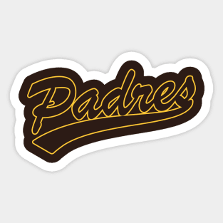 Padres Sticker